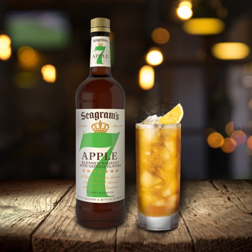 Seagram's 7 Crown Apple Blended Whiskey Perspective: top