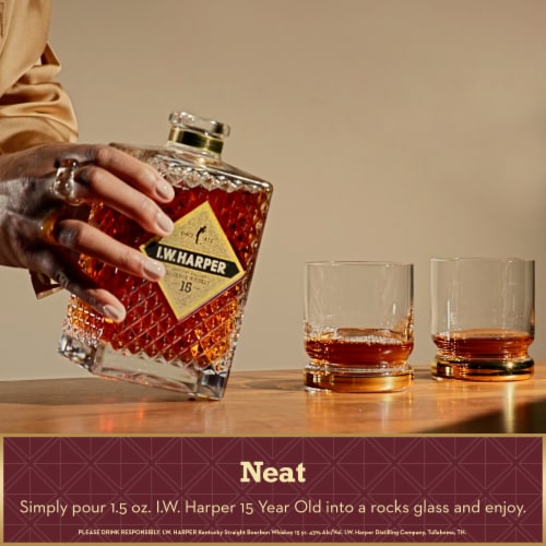 I.W. Harper Whiskey - American 15 YO Perspective: top