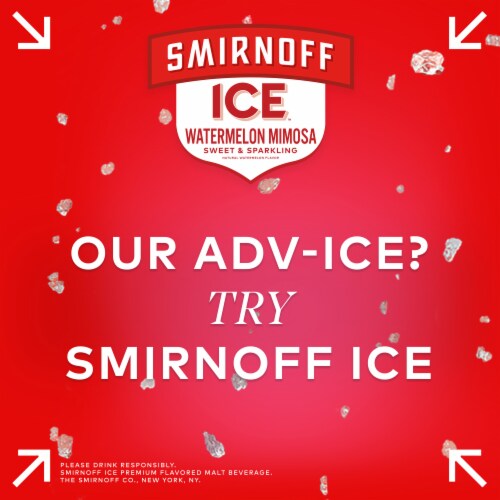 Smirnoff Ice Watermelon Mimosa Perspective: top
