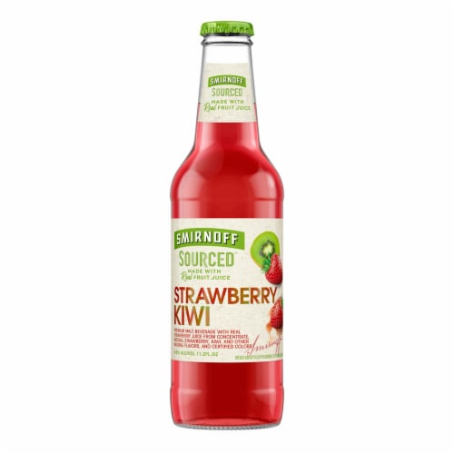 Smirnoff Sourced Strawberry Kiwi Perspective: top