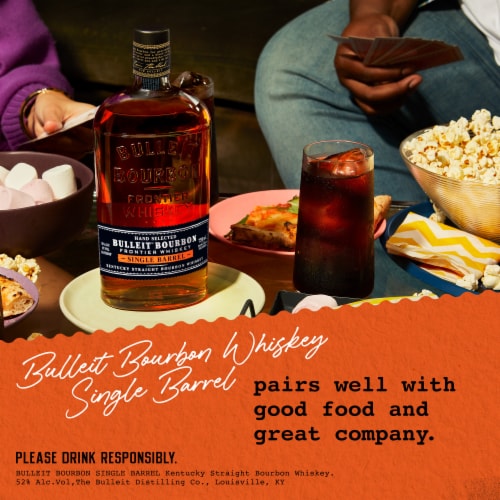 Bulleit Whiskey - American Bourbon Single Barrel Perspective: top