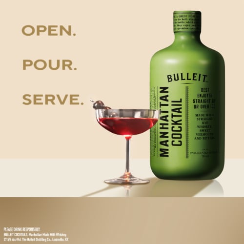 Bulleit Cocktail Manhattan (RTS) Perspective: top