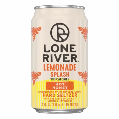 Lone River Lemonade Splash Hard Seltzer Perspective: top