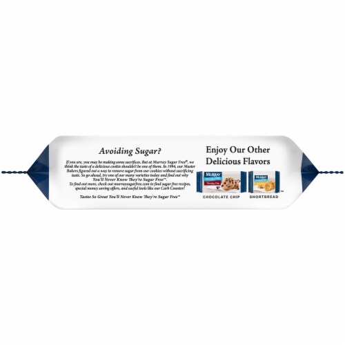 Murray Brownie Thins Sugar Free Cookies Perspective: top