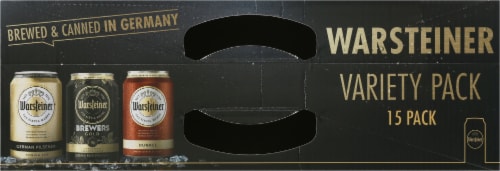 Warsteiner German Beer Variety Pack Perspective: top