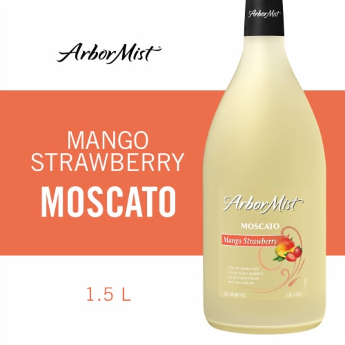 Arbor Mist Mango Strawberry Moscato Sweet Wine Perspective: top