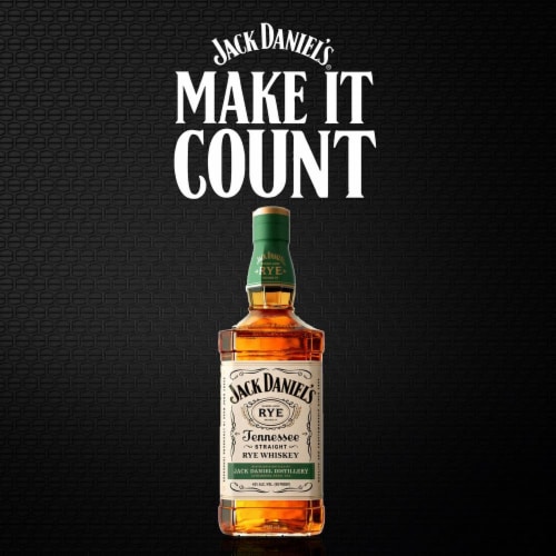 Jack Daniel's Tennessee Rye Whiskey Perspective: top
