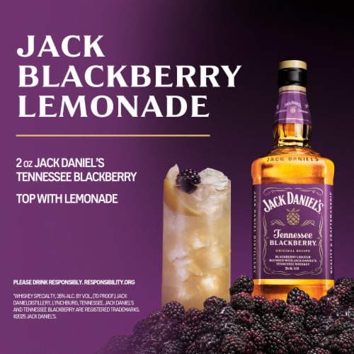 Jack Daniel's® Tennessee Blackberry™ Whiskey Perspective: top