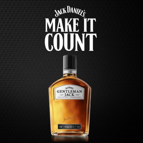 Jack Daniel's Gentleman Jack Tennessee Whiskey Perspective: top