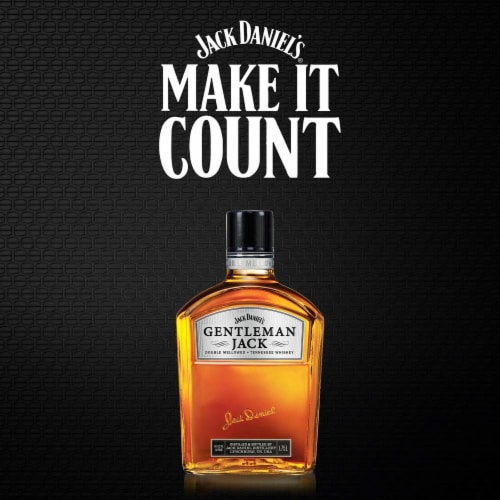 Jack Daniel's Gentleman Jack Tennessee Whiskey Perspective: top
