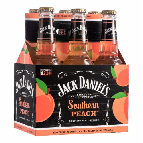 Jack Daniel's Country Cocktails Southern Peach Perspective: top
