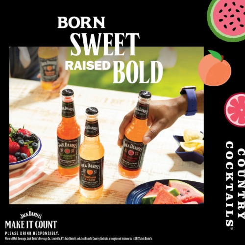 Jack Daniel's Southern Citrus Flavored Hard Beverage Perspective: top