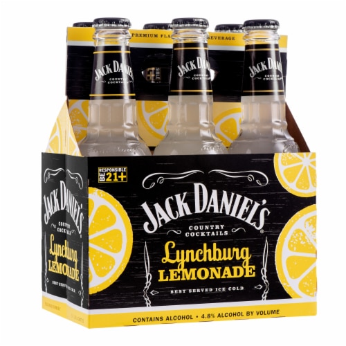 Jack Daniel's Country Cocktails Lynchburg Lemonade Perspective: top