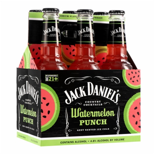Jack Daniel's Country Cocktails Watermelon Punch Perspective: top