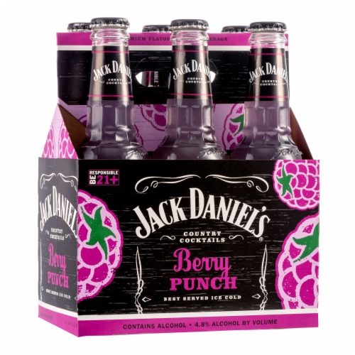 Jack Daniel's Country Cocktails Berry Punch Perspective: top