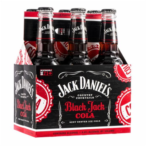 Jack Daniel's Country Cocktails Black Jack Cola Perspective: top