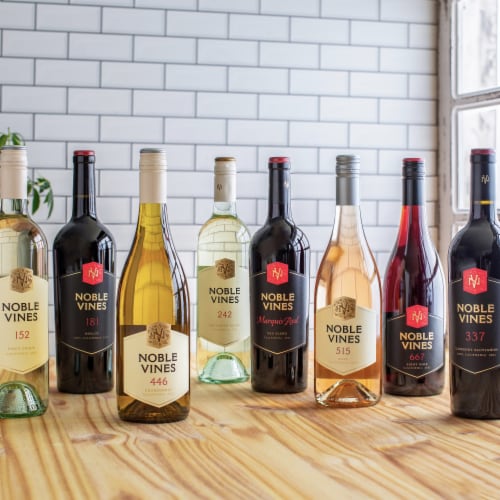 Noble Vines Marquis California Red Blend Wine Perspective: top