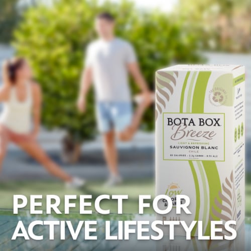 Bota Box Breeze Sauvignon Blanc White Wine Perspective: top