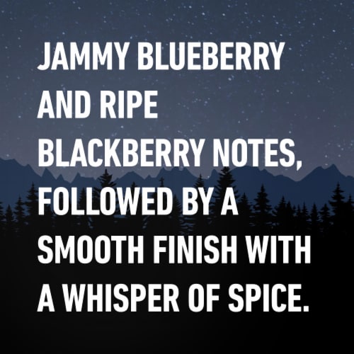 Nighthawk Black by Bota Box Dark Malbec Red Wine Perspective: top
