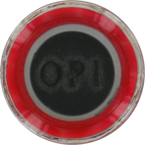 OPI Red Nail Lacquer Perspective: top