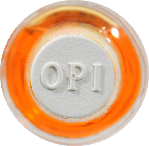 OPI Sheer Tints Top Coat Nail Lacquer Perspective: top