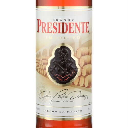 Presidente Grape Brandy Perspective: top
