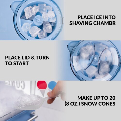 Nostalgia Vintage Snow Cone Maker Perspective: top