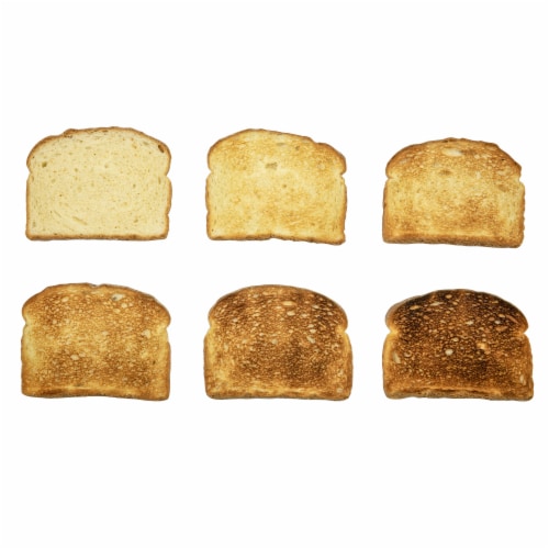 HomeCraft Stainless Steel 4-Slice Toaster - Silver Perspective: top