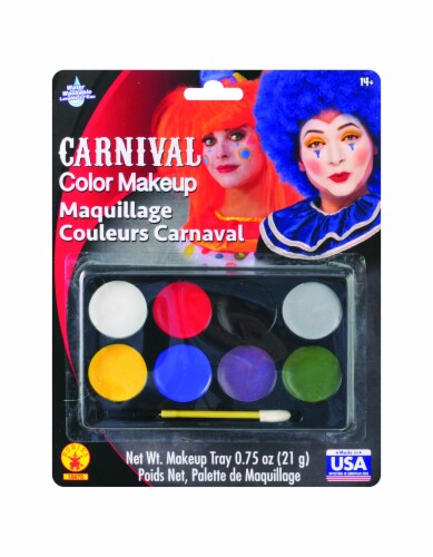 Rubies Halloween Carnival Color Makeup Kit - One Size Perspective: top