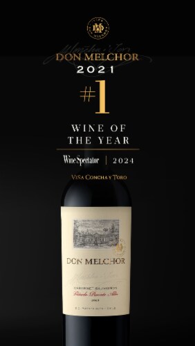 Don Melchor Cabernet Sauvignon Red Wine Perspective: top