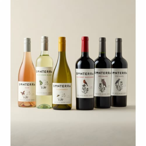 Bonterra® Cabernet Sauvignon Red Wine Perspective: top