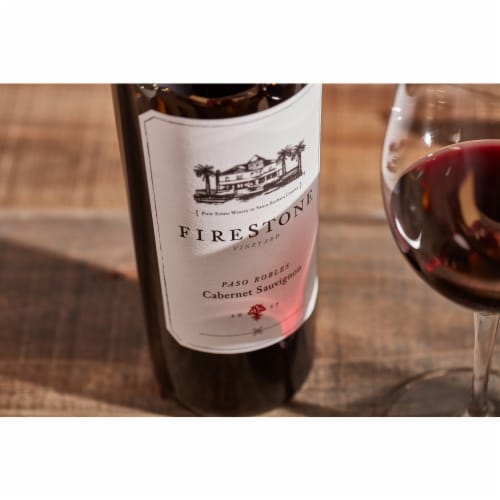 Firestone Vineyard Cabernet Sauvignon California Red Wine Perspective: top