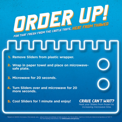 White Castle® The Original Hamburger Sliders Perspective: top