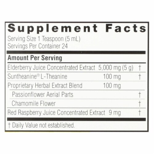 Nature's Answer Sambucus PM Nighttime Dietary Supplement Perspective: top