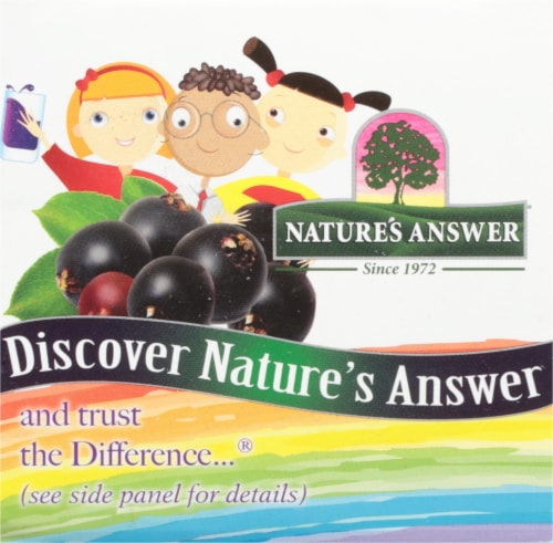 Nature's Answer Sambucus Kids Formula Liquid 4000mg Perspective: top