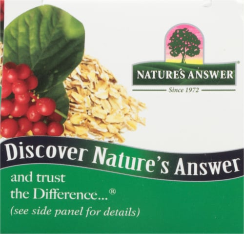 Nature's Answer® Adrenal Blend Vegetarian Capsules Perspective: top