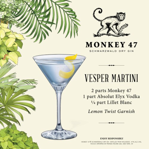 Monkey 47 Schwarzwald Dry Gin, 375 ml - Kroger