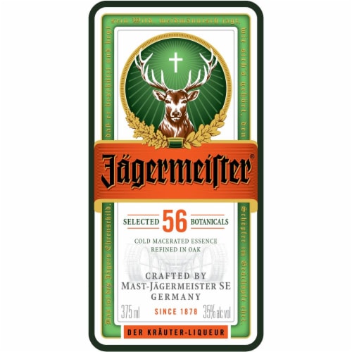 Jagermeister Herbal Liqueur Perspective: top