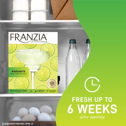 Franzia® Margarita Wine Cocktail Perspective: top