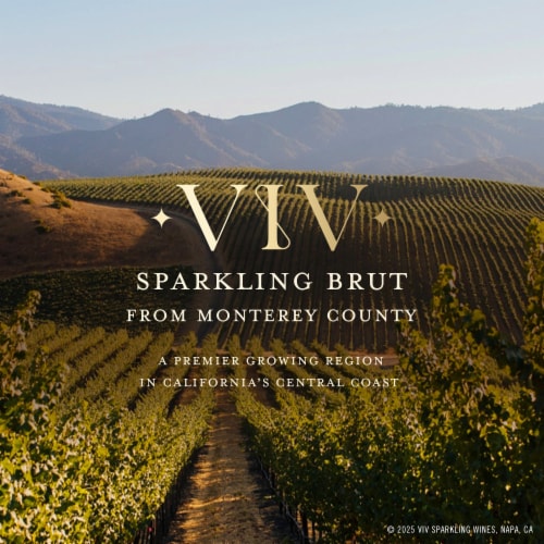 Viv Brut Sparkling California Wine Perspective: top