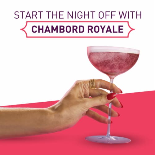 Chambord Black Raspberry Liqueur Perspective: top