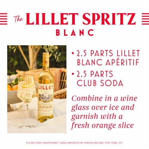 Lillet Blanc Bordeaux Semillon France Aperitif Wine Perspective: top