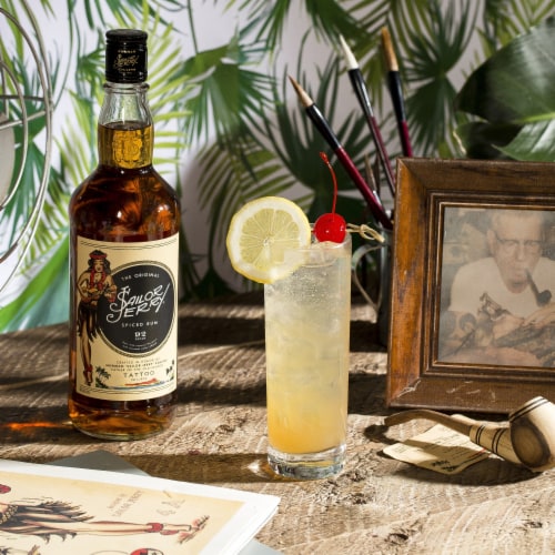 Sailor Jerry Spiced Rum Perspective: top
