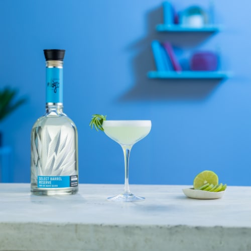 Milagro Select Barrel Reserve Silver Tequila Perspective: top