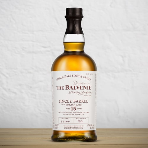 The Balvenie Single Barrel 15 Year Old Single Malt Scotch Whisky Perspective: top