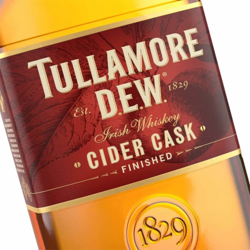 Tullamore D.E.W. Cider Cask Finish Irish Whiskey Perspective: top