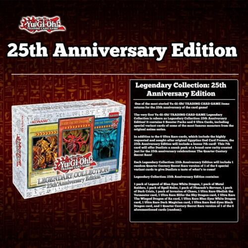 Yu-Gi-Oh! Trading Card Game: Legendary Collection -25th Anniversary Edition- Perspective: top