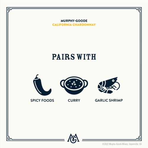 Murphy-Goode California Chardonnay White Wine Perspective: top