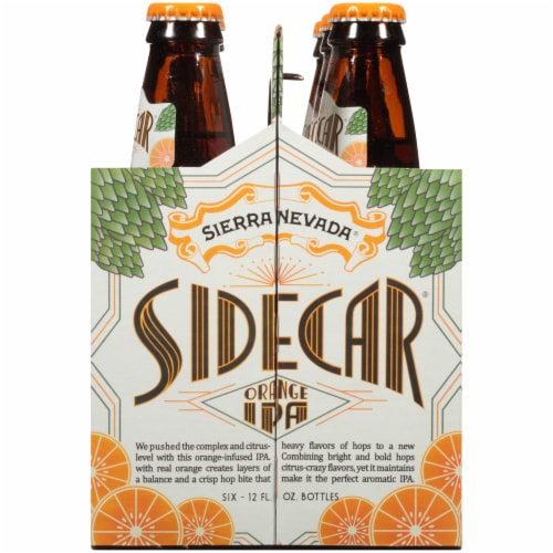 Sierra Nevada Brewing Co. Sidecar Orange IPA Perspective: top