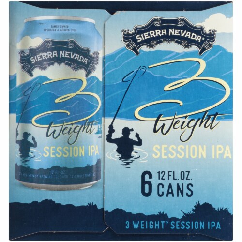 Sierra Nevada Brewing Co. 3 Weight Session IPA Perspective: top
